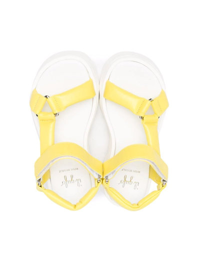 Il Gufo Chunky Open-toe Sandals In Yellow