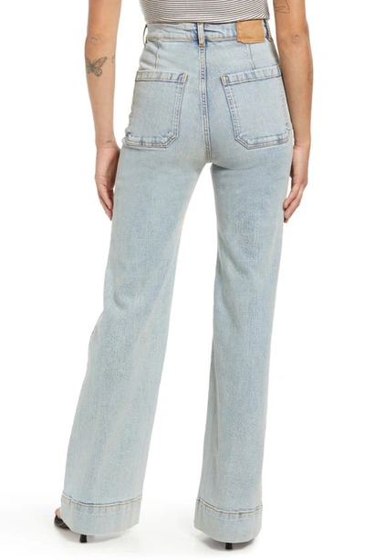 Shop Jeanerica St. Monica High Waist Flare Jeans In Vintage 82
