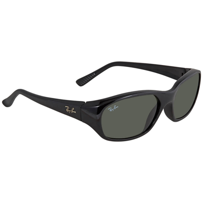 Shop Ray Ban Eyeware & Frames & Optical & Sunglasses Rb2016 601/31 59 In Black / Green