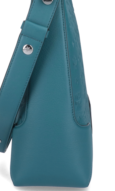 MCM B6311 Beige Medium Klara Leather Hobo Bag Size 11x11.5x4.5 in