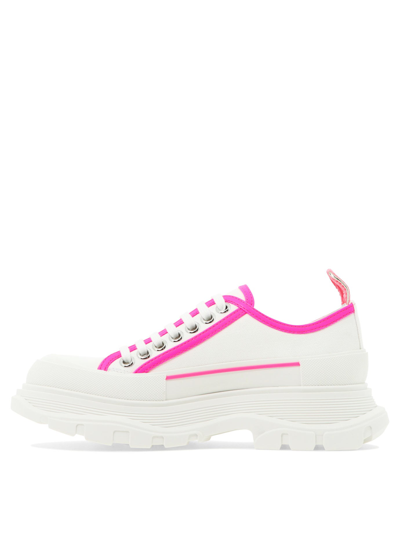 Shop Alexander Mcqueen "tread Slick" Sneakers In White