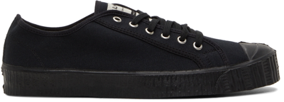Shop Spalwart Canvas Special Low Sneakers In Black