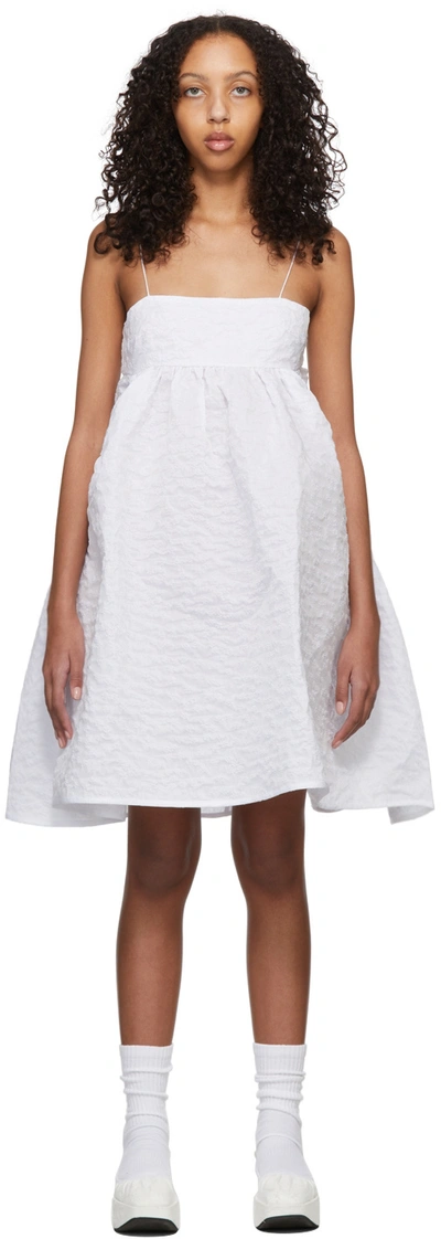 Shop Cecilie Bahnsen Ssense Exclusive White Lisbeth Dress