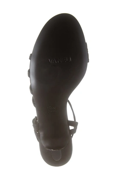 Shop Vaneli Mimi Strappy Sandal In Black