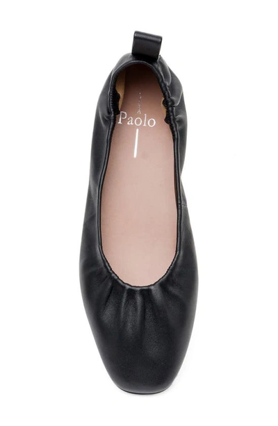 Shop Linea Paolo Newry Ballet Flat In Black