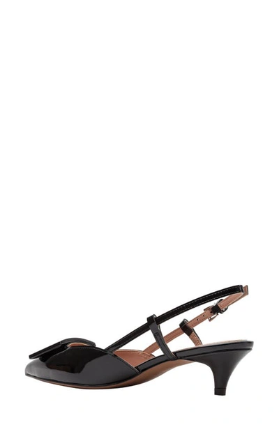 Shop Linea Paolo Cyprus Slingback Pointed Toe Pump In Black
