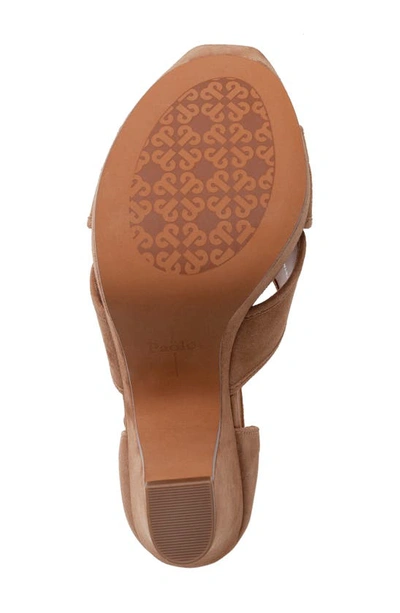 Shop Linea Paolo Imogene Platform Sandal In Tan