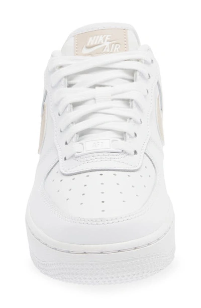 Shop Nike Air Force 1 '07 Sneaker In White/ Fossil Stone/ White