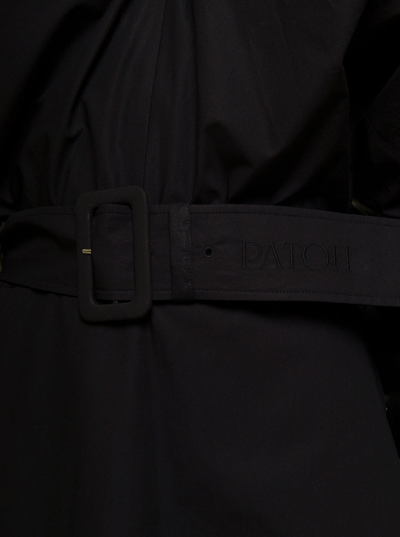 Patou Balloon Sleeves Dress In Black
