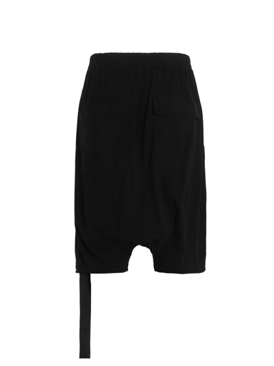 Shop Drkshdw Drawstring Pods Bermuda In Black