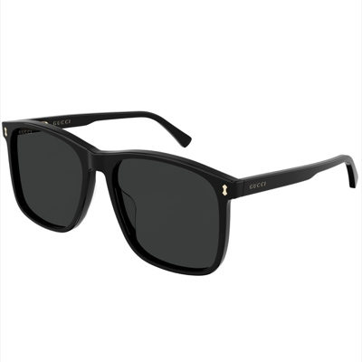 Shop Gucci Gg1041s 001 Sunglasses Black