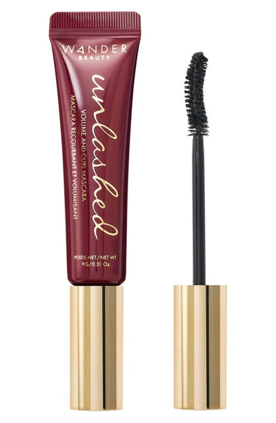 Shop Wander Beauty Unlashed Volume And Curl Mascara In Black