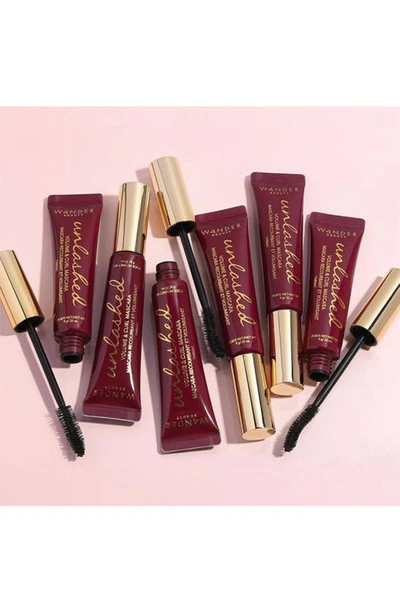 Shop Wander Beauty Unlashed Volume And Curl Mascara In Black