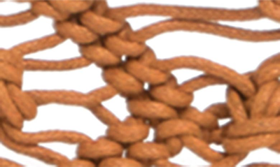 Linea Pelle Macramé Belt In Toast