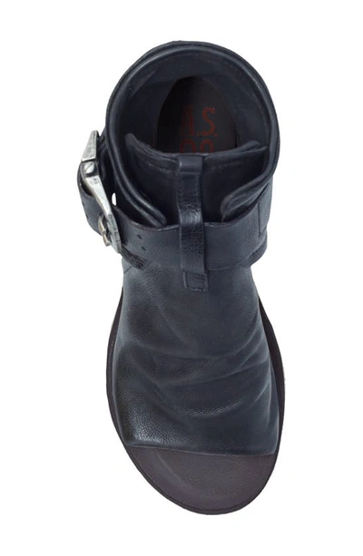 Shop As98 Naya Wedge Sandal In Black Black