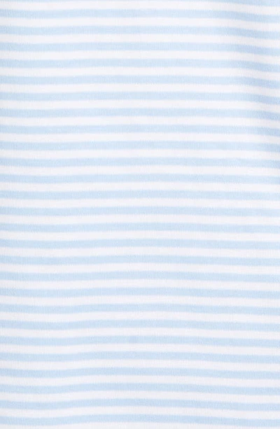 Shop Polo Ralph Lauren Classic Fit Stripe Polo In Elite Blue/ White