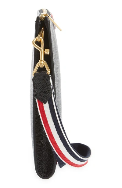 Thom Browne Zip Around Wallet In Black