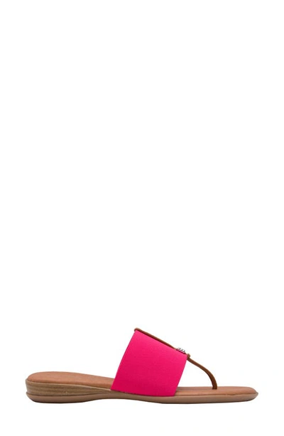 Shop Andre Assous Nice Sandal In Fuchsia Fabric