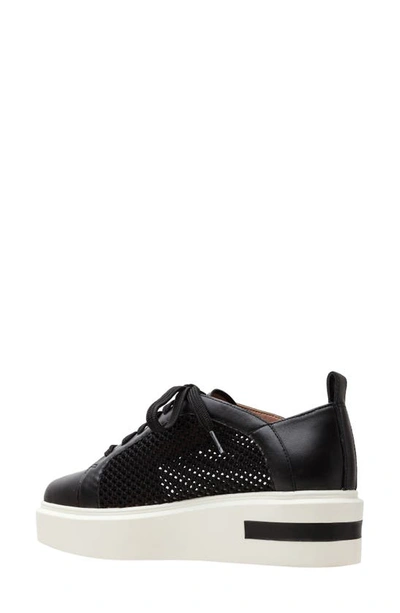 Linea Paolo Kosta Platform Sneaker In Black