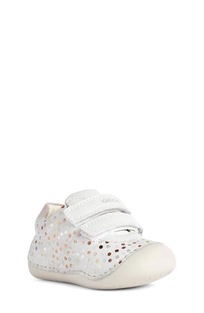 Geox Girl's Tutium Metallic Polka-dot Sneakers, Babys In White Pink |  ModeSens