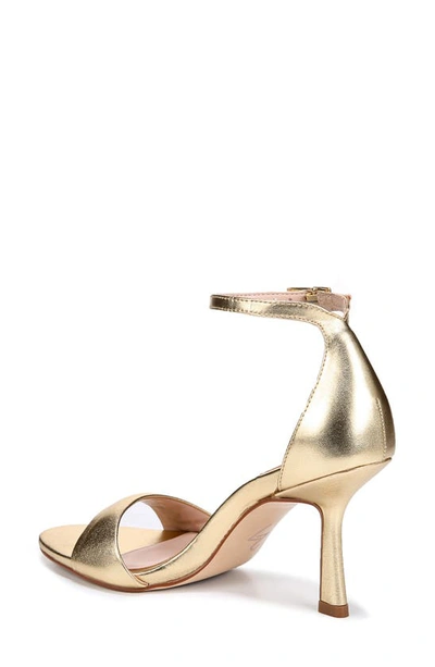 Shop 27 Edit Naturalizer Violette Ankle Strap Sandal In Dark Gold