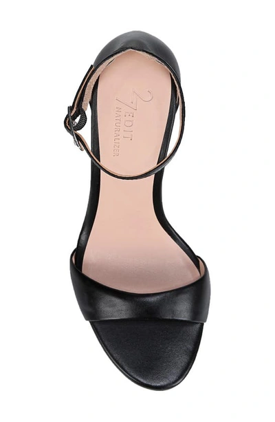 Shop 27 Edit Naturalizer Violette Ankle Strap Sandal In Black