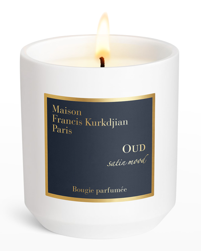Shop Maison Francis Kurkdjian Oud Satin Mood Ceramic Candle, 9.8 Oz.