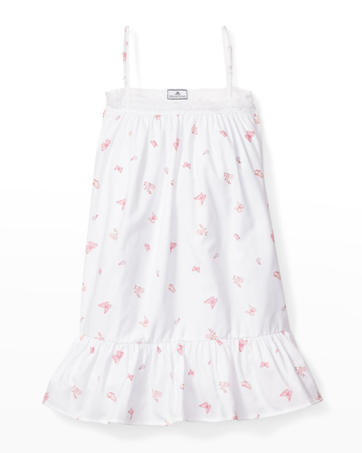 Shop Petite Plume Girl's Butterflies Lily Nightgown In White