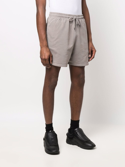 Shop 424 Shorts Con Logo In Grey