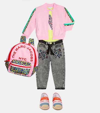 Shop Marc Jacobs Leopard-print Rucksack In Pink