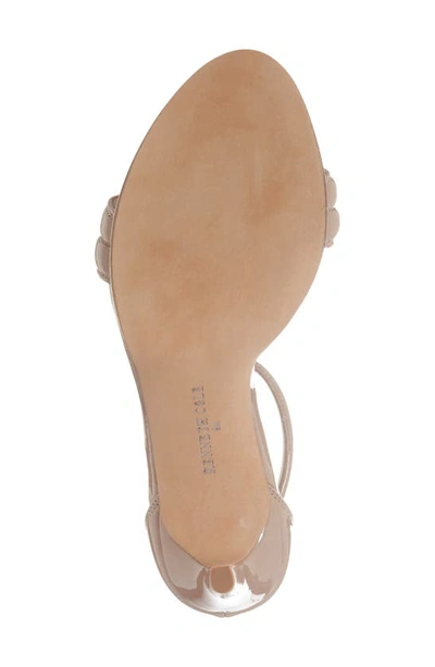 Kenneth Cole New York 'brooke' Ankle Strap Sandal In Buff Patent