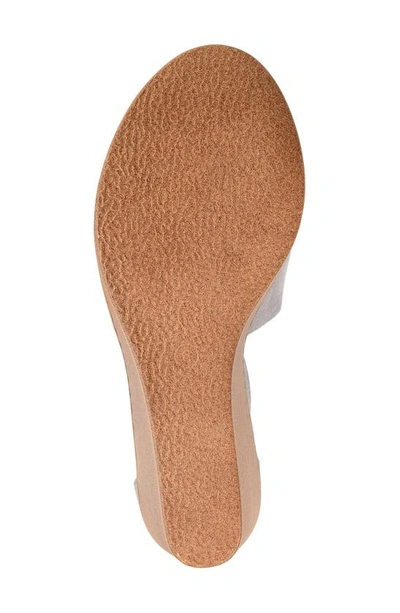 Journee Collection Collection Women's Tru Comfort Foam Wide Width Kedzie Wedge In Grey