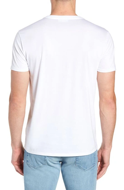 Shop Lacoste Pima Cotton T-shirt In White