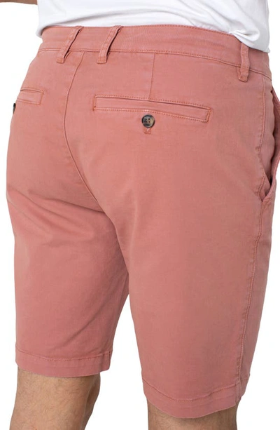 Liverpool Los Angeles Liverpool Stretch Cotton Shorts In Salmon