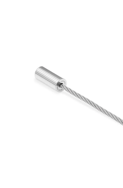 Shop Le Gramme 7g Polished Sterling Silver Horizontal Engraving Cable Bracelet