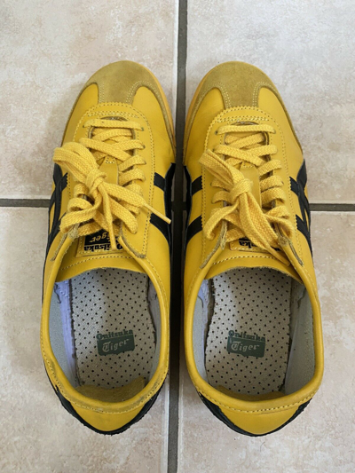 Pre-Owned Onitsuka Tiger Asics Mexico 66 Dl408 Sneakers Shoes Size 9.5 Kill  Bill Bruce Lee In Yellow | Modesens