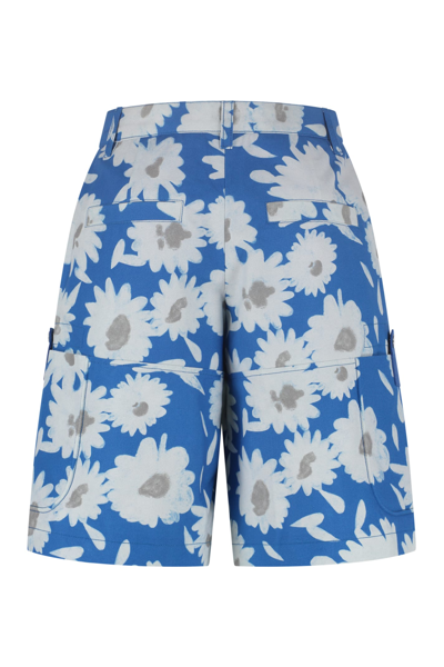 Shop Jacquemus Giardino Bermuda In Blue