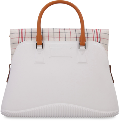 Shop Maison Margiela 5ac Handbag In White