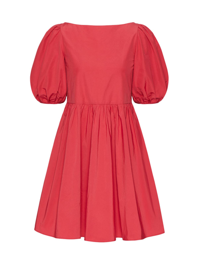 Shop Red Valentino Mini Dress In Tamaris