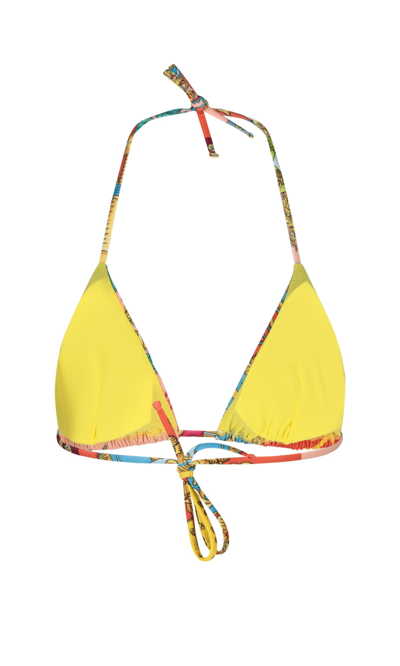 Shop Versace Swimwear In Multicolor