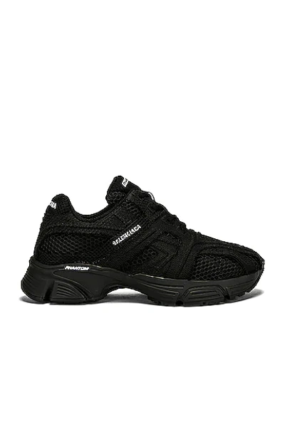 Shop Balenciaga Phantom Sneakers In Black