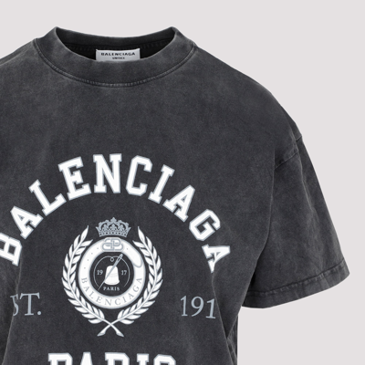 Balenciaga Logo Fashion Institute-Print Vintage T-Shirt