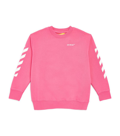 Shop Off-white Arrows Sweatshirt In Pink