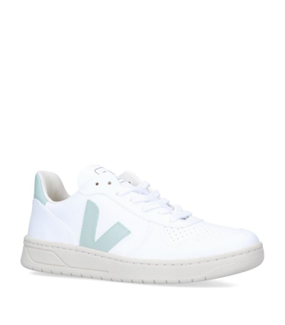 Shop Veja V-10 Sneakers In White