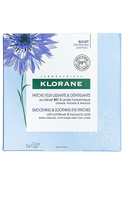 Klorane Smoothing & Soothing Eye Patches With Cornflower & Hyaluronic Acid, 7-pk. In Beauty: Na