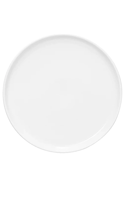 Shop Public Goods Ceramic Dinner Plate Set Of 4 In White