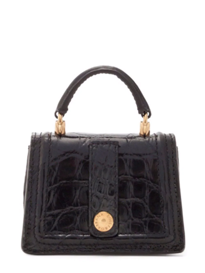 Dolce & Gabbana Micro Devotion Top-handle Bag In Black