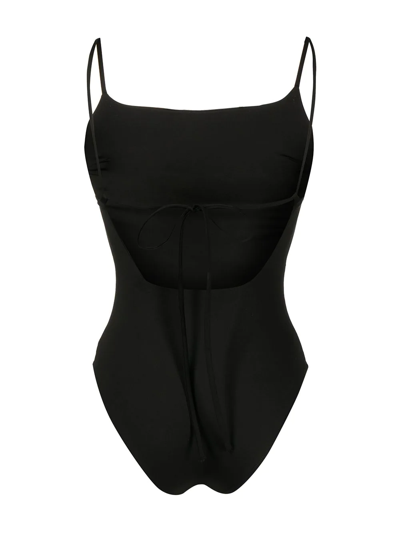 Shop Bondi Born Rose One-piece Swimsuit In Black