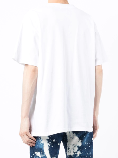 Shop Afb Absolutely Graphic-print T-shirt In White