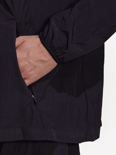 Y-3 Half-zip Windbreaker Jacket In Black